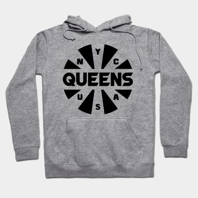 Queens NYC Hoodie by colorsplash